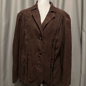 VTG Women's Microsuede Jacket